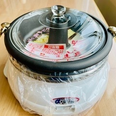 【新品未使用】電気鍋　鍋、しゃぶしゃぶ、湯豆腐などの画像
