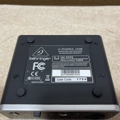 オーディオインターフェース　UM2の画像