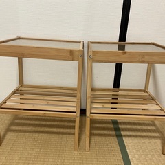 サイドテーブル2個セット【値下げしました】