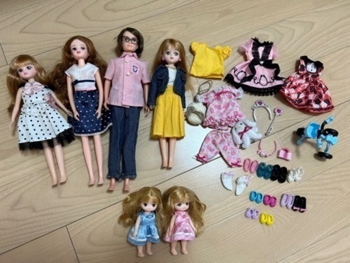 お取引の方決まりました★リカちゃんfamilyとお洋服、小物類セット