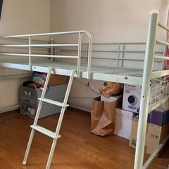 (決まりました)お譲りします(無料) パイプベッド　システムベッド