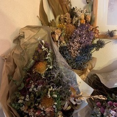 ドライフラワー　花　インテリア　フラワーアレンジメントの画像