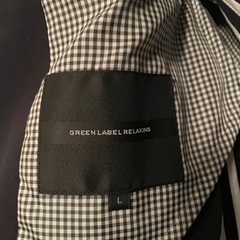 【green label relaxing /グリーンレーベル】メンズジャケット　ブラックの画像