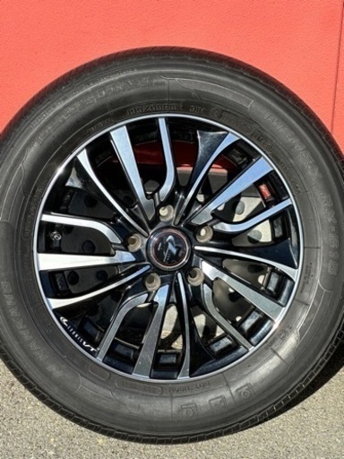 ホイール付きタイヤ　値段交渉応じます。