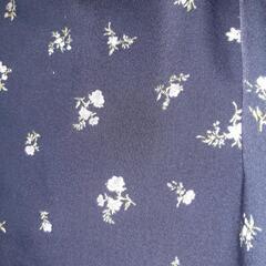 くしゅ袖　Ｔシャツネイビー　earth　ミュージック&エコロジーの画像