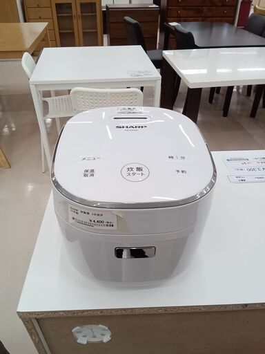 ★ジモティ割あり★ SHARP 炊飯器　3合炊き KS-CF05C 不明 ２１年製 動作確認／クリーニング済み TC291