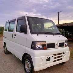 車検２年付！H23年式クリッパーバン４ＷＤ５ＭＴAC付き