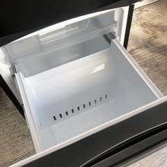 東芝 冷蔵庫 幅47.9㎝ 153L GR-U15BS(K) 2ドア 自動霜取り 右開きタイプ ひとり暮らし 省スペース 耐熱天板 2022年モデル セミマットブラックの画像