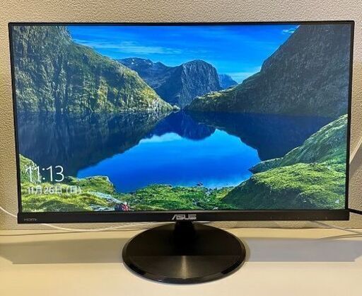 フレームレス 液晶モニター 23.8インチ ASUS VP249H 美品 フルHD ディスプレイ