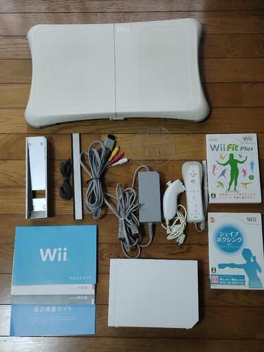 任天堂　wii 本体　wii fit plus シェイプボクシング