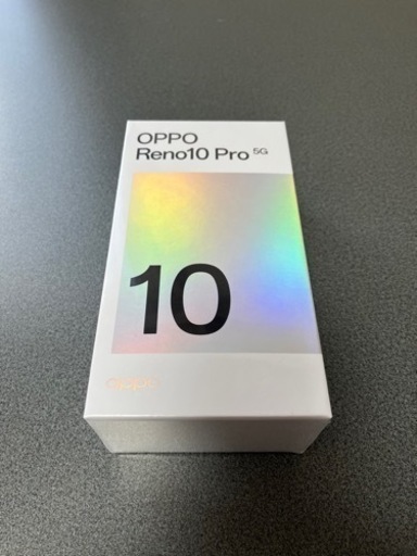 超特価値下げ★新品未使用OPPO Reno10 Pro 5G A302OP シルバーグレー★