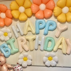 お誕生日用壁面かざり