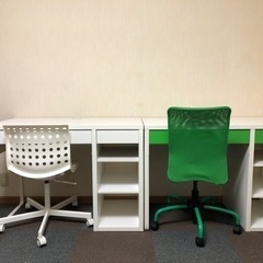 IKEA ミッケ 机椅子セット×2（決まりました）