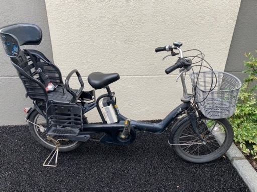 12月中！電動自転車　20インチ チャイルドシート付