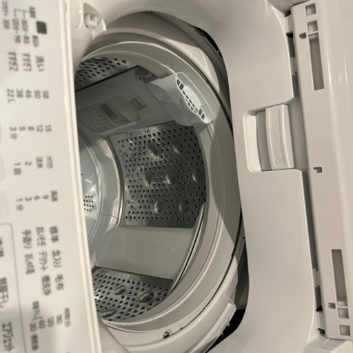 配送無料　洗濯機HITACHI 日立BW-V70G(W)　7kg 2022年製