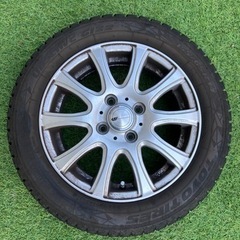 ホイール付きスタットレスタイヤ４本　155/65R14