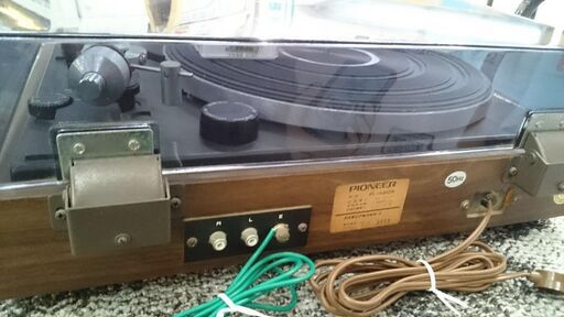 元箱付　パイオニア　PL-A205　レコードプレーヤー 名機　Pioneer ターンテーブル　PL-A205 動作品