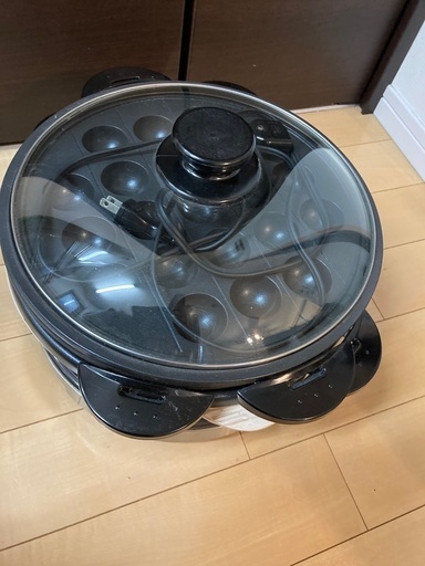 多機能ホットプレート　たこ焼き、焼肉、土鍋、蒸し器　電気