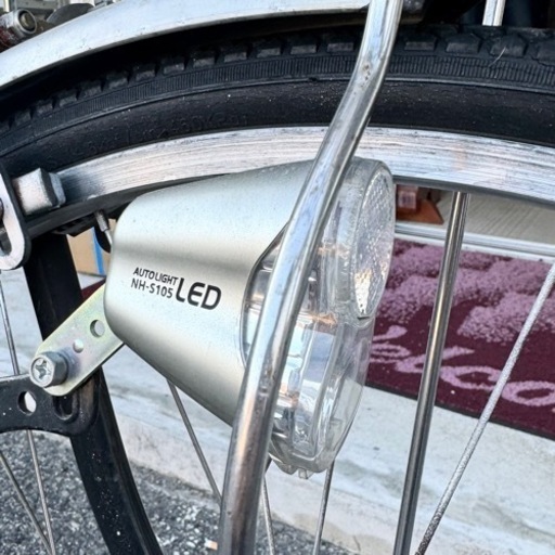 【お買い得‼️】アルエット(サイクルベースあさひ) 27インチ シティサイクル ママチャリ 自転車 シマノ製6段変速ギア オートライト