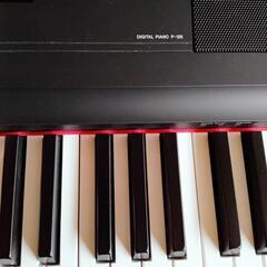 上品 ヤマハ ピアノ P-125B 鍵盤数88 Pシリーズ 電子ピアノ の画像