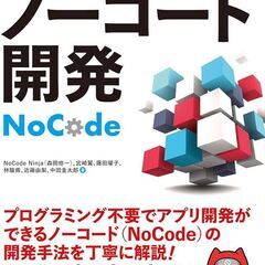 プログラミングせずにアプリやシステムが作成できる！ノーコードを30分で教えます。の画像