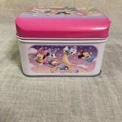 空き缶　ディズニー　ミッキー　ミニー　ダンボ　クッキー缶の画像
