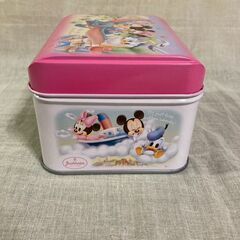 空き缶　ディズニー　ミッキー　ミニー　ダンボ　クッキー缶の画像