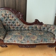 【引渡し完了】お引取り可能な方限定カウチソファ