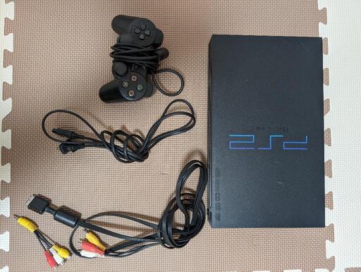 プレステ２（ソフト、メモリーカード付き）