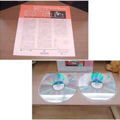 LD レッドツェッペリン 狂熱のライヴ 2枚組3面 ロックフィルム 1976年制作 LED ZEPPELIN レーザーディスク 札幌市 清田区 平岡の画像