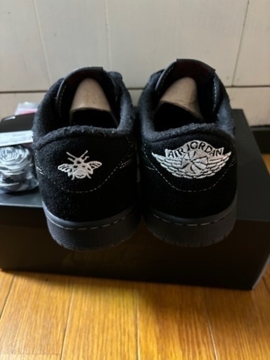 （美品）NIKE AIR JORDAN1×Travis Scott/BLACK PHANTOM（※¥75000円）