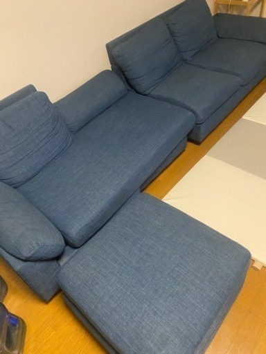 カウチソファ　コーナーソファ　中古ソファ