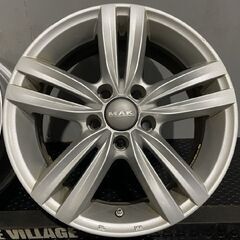 MAK マック 社外ホイール 16インチ 4本 6.5J5HPCD112+38 VW/ティグアン/ビートル等 空気圧センサー付属　(MHA048)の画像