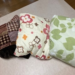 こたつ正方形 (高さ調整可能)とこたつ布団の画像