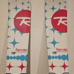 ロシニョール　ジュニア　スキー板　128cmの画像