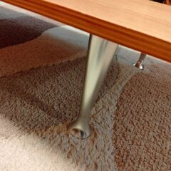 大塚家具☆センターテーブル ローテーブル ガラステーブル (えり