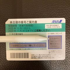 《値下げ》<手渡しも可＞ANA　全日空　株主優待券　１枚　202...