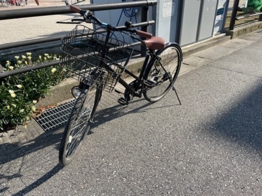 綺麗な自転車変速あり
