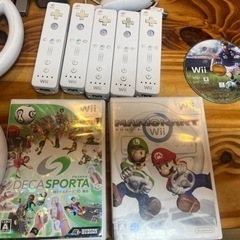 wii 本体　カセット　セット　ゲームの画像