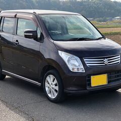 ■■ ワゴンR FX LTD プッシュスタート ETC 紫メタリ...