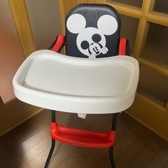 【お取引中】キッズハイチェア　折りたたみ