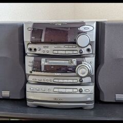 ☆KENWOOD☆CD／MDコンポ☆デッキ☆録音機能付き☆
