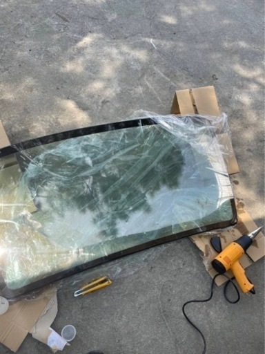 ハイゼットジャンボ　フロントガラス代理出品