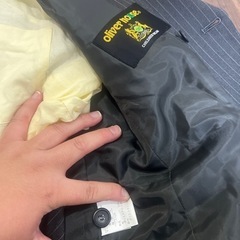 子ども用スーツ　110センチ　黄色の画像