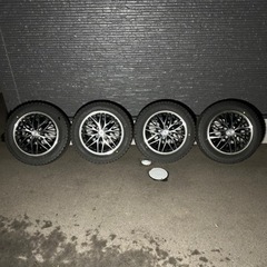 最終値下げ　軽自動車　スタッドレス　アルミホイールセット