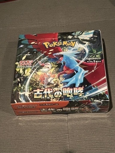 ポケカ　古代の咆哮　BOX 未開封　シュリンク付き