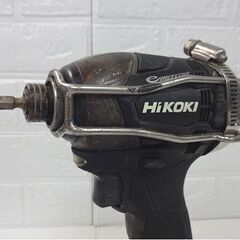 ハイコーキ 18V コードレスインパクトドライバ WH18DDL2 6.0Ah バッテリ、充電器付き ブラック DIY 電動工具 HiKOKI 札幌市 白石店の画像