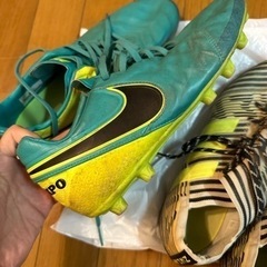 本日お問い合わせない場合処分させていただきます。最終値下げ、NIKE サッカー スパイク トレーニングシューズの画像