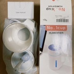 加湿器 卓上 USB充電 新品の画像