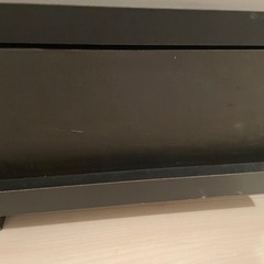 テレビボード  ブラックの画像